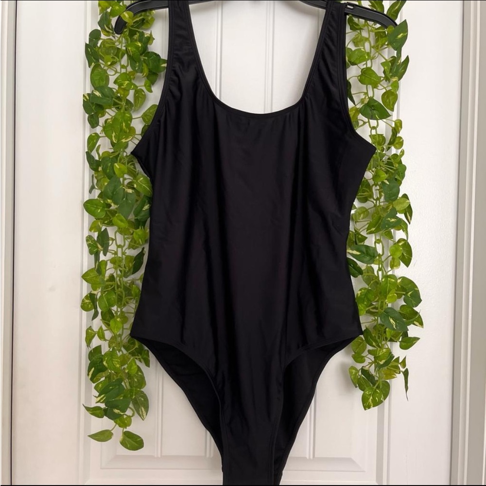 Black One Piece Swimsuit